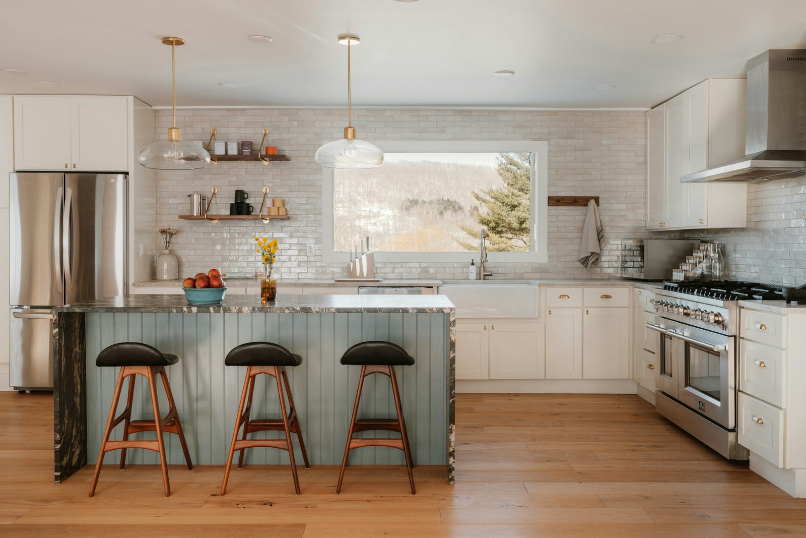 A renovated kitchen by Valley Property Group